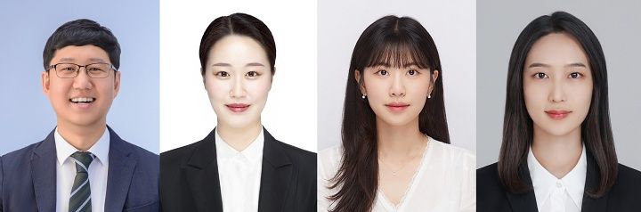 [울산=뉴시스]  사진 왼쪽부터 이상준 교수, 오수현 연구원, 오주은 연구원, 이지혜 연구원 (사진=UNIST 제공) photo@newsis.com *재판매 및 DB 금지