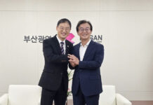 전재수 만난 김상욱 “양산시와도 협력해 대중교통 개선하자”