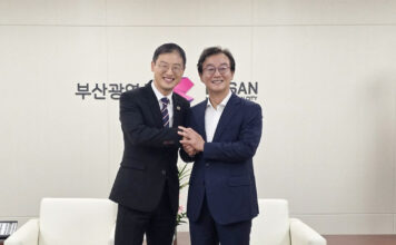 전재수 만난 김상욱 “양산시와도 협력해 대중교통 개선하자”